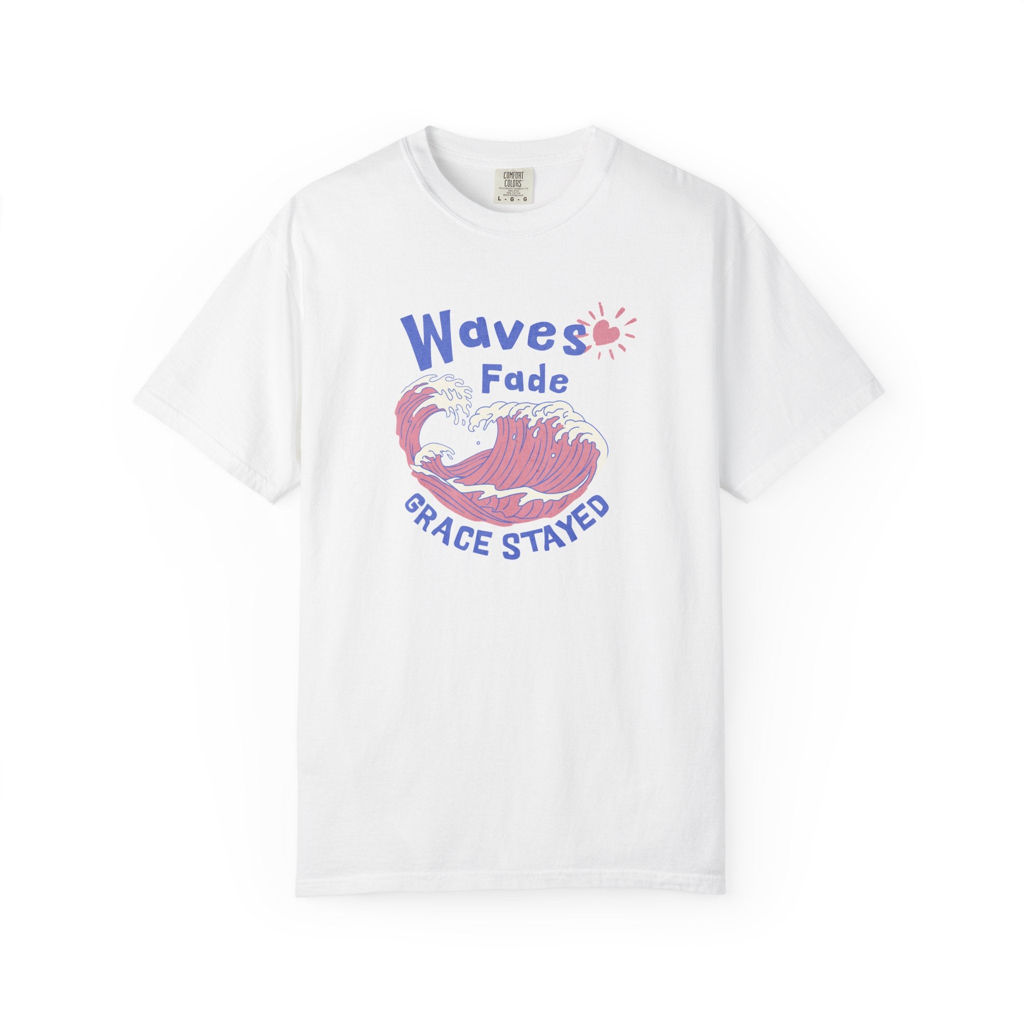 Classic Comfort Colors® 1717 Unisex T-Shirt – Wave Fades, Grace Stayed | Made in USA