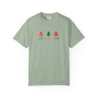 Christian Christmas T-Shirt – “Love, Joy, Peace” | Comfort Colors 1717 Unisex Faith Tee