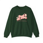 Christian Sweatshirt – “Trust His Timing” | Faith-Based Unisex Crewneck