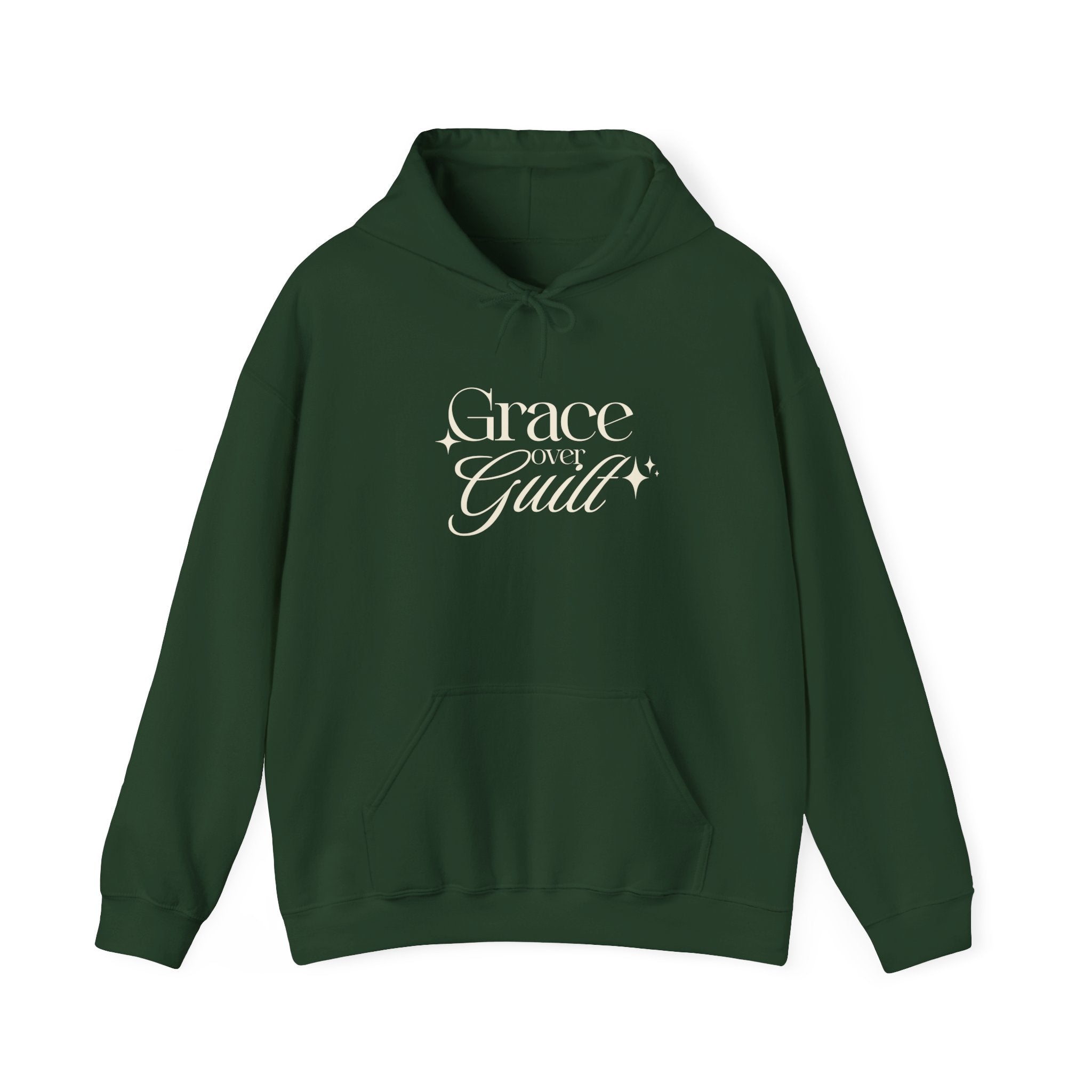 Christian Hoodie – “Grace Over Guilt” | Faith-Based Unisex Pullover