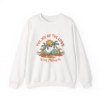 Christian Sweatshirt – “The Joy of the Lord Is My Strength” | Faith-Based Unisex Crewneck
