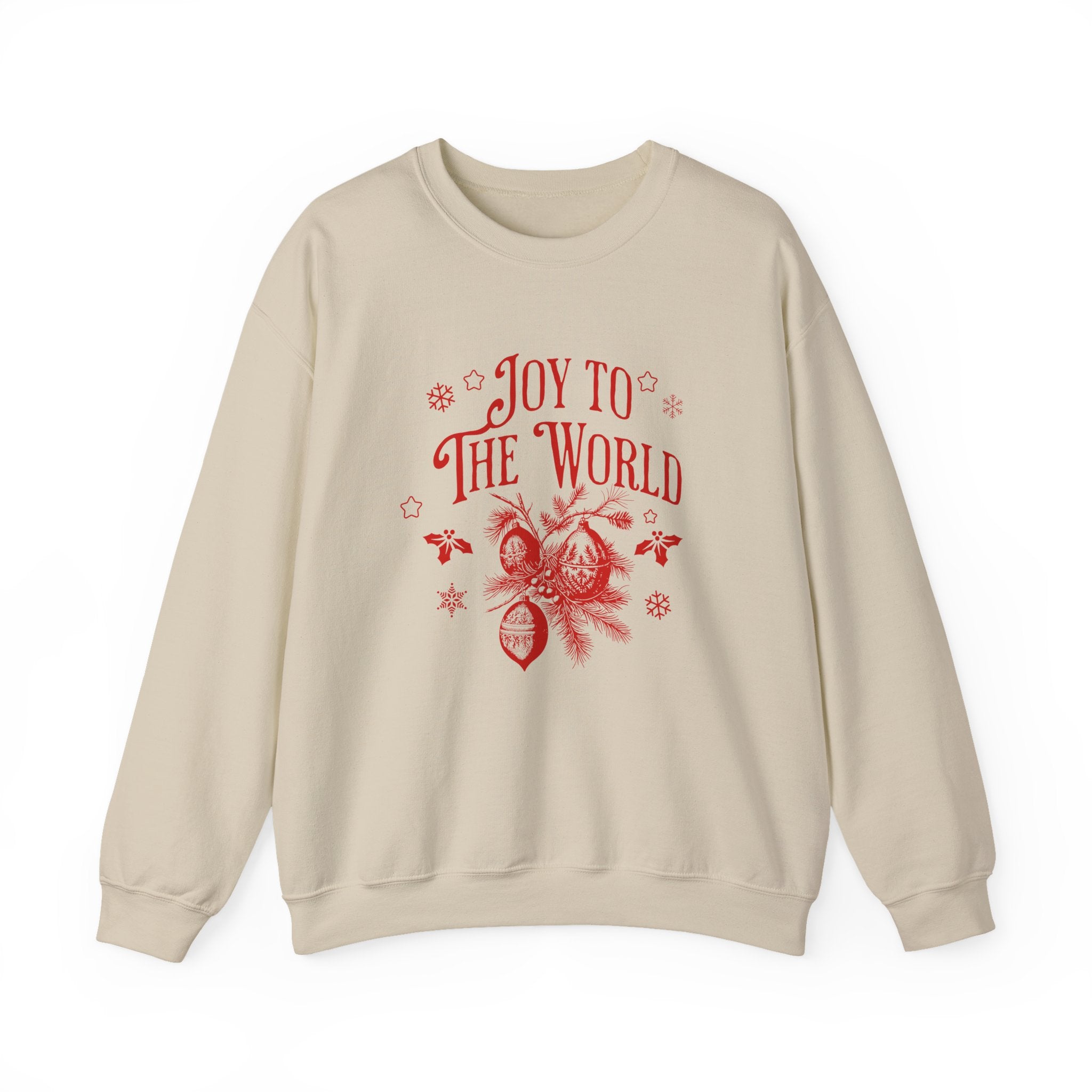 Christmas Collection – “Joy to the World” Sweatshirt | Christian Apparel & Gifts