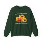 Christian Sweatshirt – “Sweetness in the Struggle” | Faith-Based Crewneck for Women