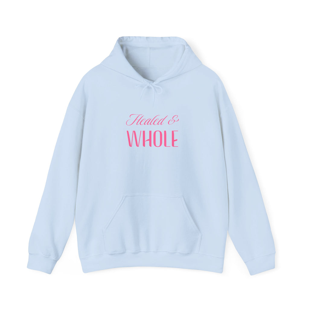 Christian Hoodie – “Healed and Whole” | Faith-Based Unisex Pullover
