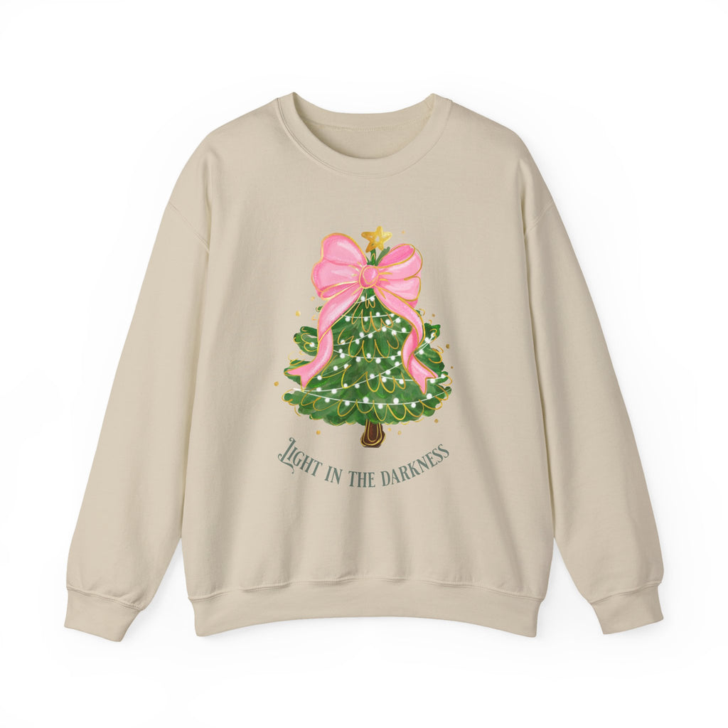 Christmas Collection – “Light in the Darkness” Sweatshirt | Christian Apparel & Gifts