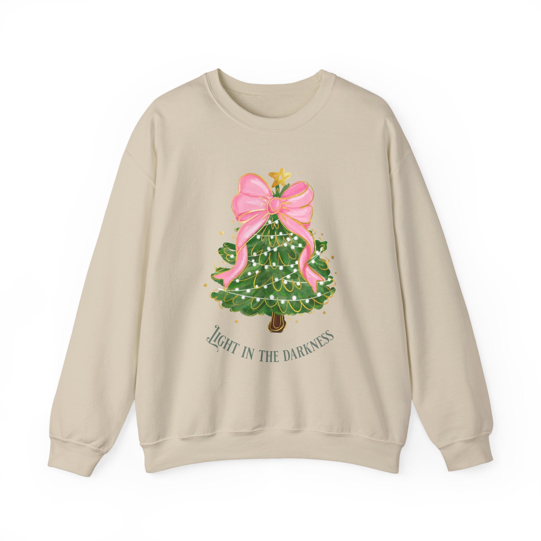 Christmas Collection – “Light in the Darkness” Sweatshirt | Christian Apparel & Gifts