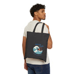 Christian Tote Bag – “Wave Roared, Faith soared” | Faith-Based Gift for Women