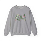 Christmas Collection – “Glory to the King of kings” Sweatshirt | Christian Apparel & Gifts