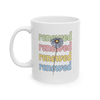 Christian Mug – “Renewed” | Inspirational Faith Mug for Women | Christian Gift of Healing & Grace