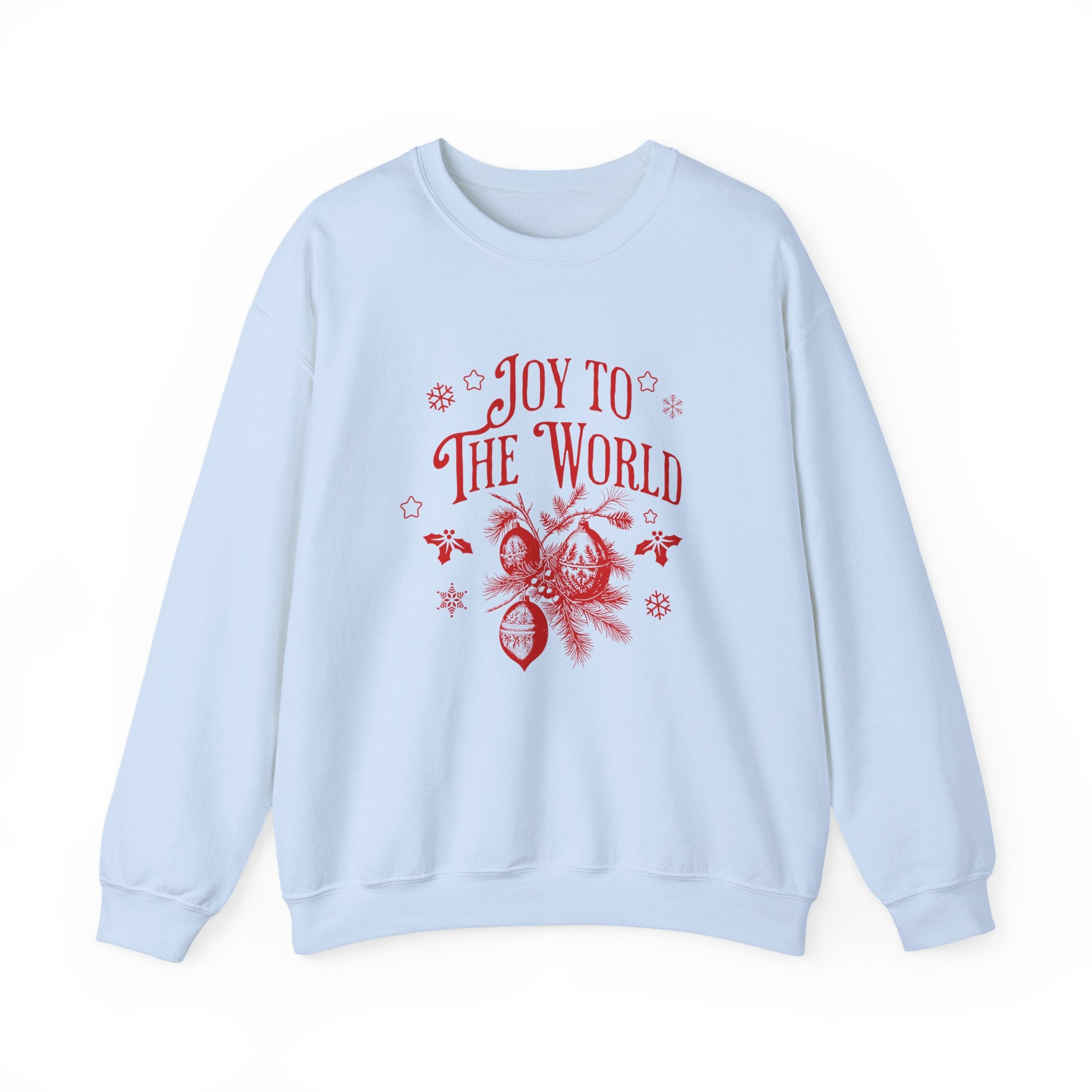 Christmas Collection – “Joy to the World” Sweatshirt | Christian Apparel & Gifts