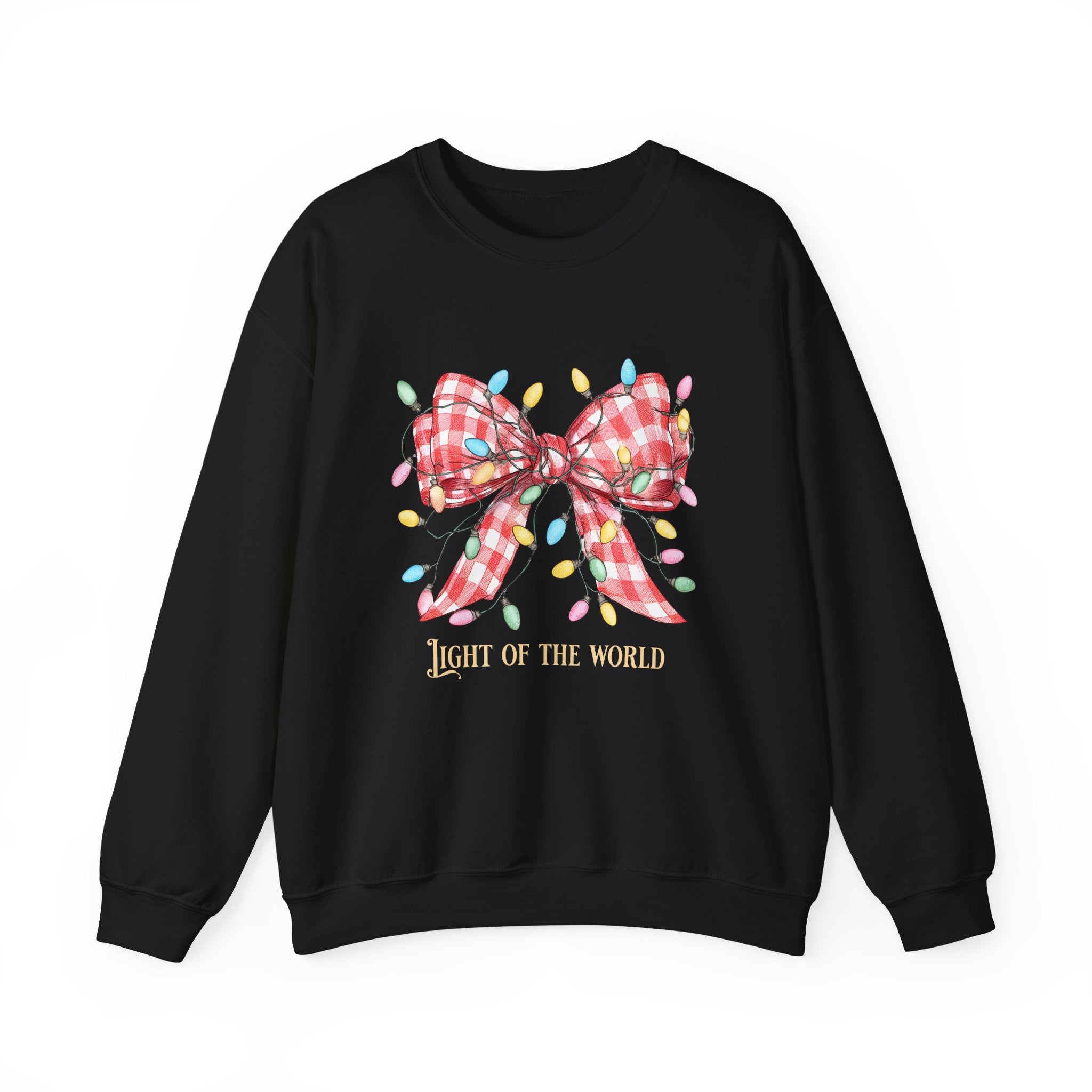Christmas Collection – “Light of the World” Sweatshirt | Christian Apparel & Gifts