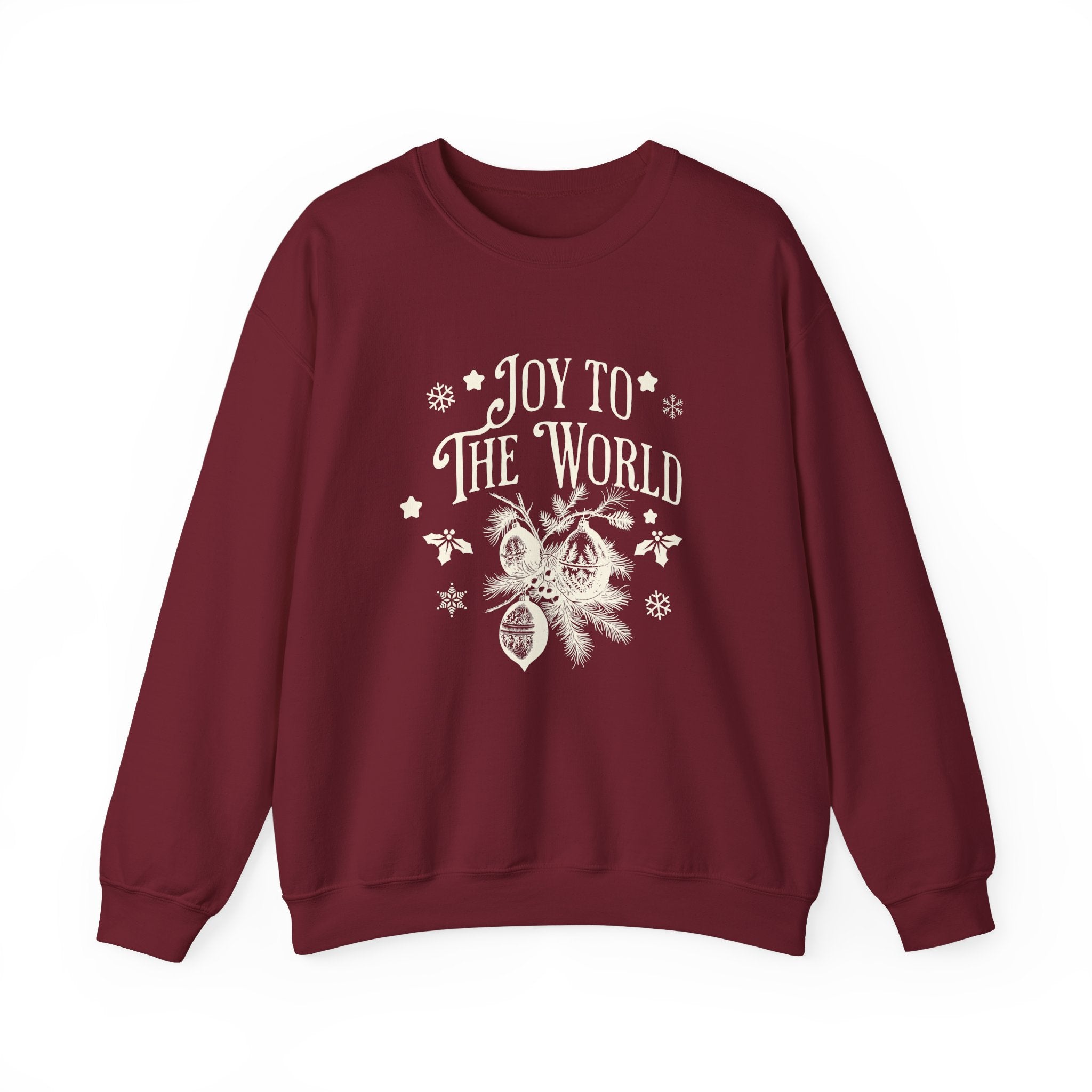 Christmas Collection – “Joy to the World” Sweatshirt | Christian Apparel & Gifts