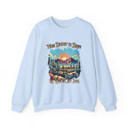 Christian Sweatshirt – “From Desert to Dawn, He Renews My Soul” | Unisex Faith-Based Crewneck