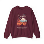 Christian Sweatshirt – “Rejoice, The Wilderness Will Rejoice and Blossom” | Unisex Faith-Based Crewneck