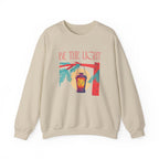 Christian Sweatshirt – “Be the Light” | Unisex Faith-Based Crewneck