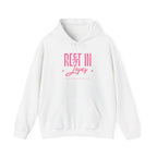 Christian Hoodie – “Rest in Jesus” | Faith-Based Unisex Pullover