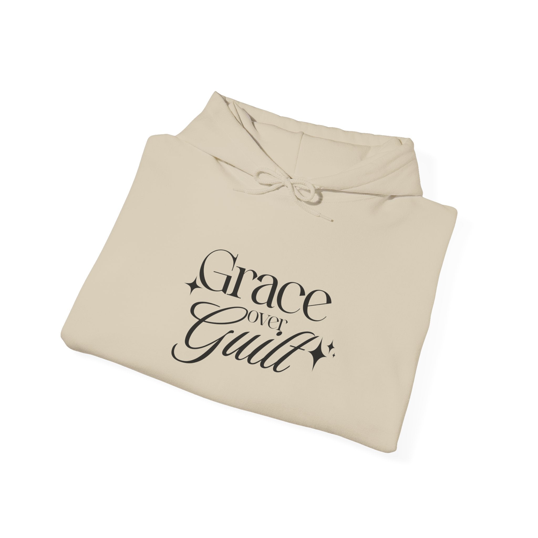 Christian Hoodie – “Grace Over Guilt” | Faith-Based Unisex Pullover
