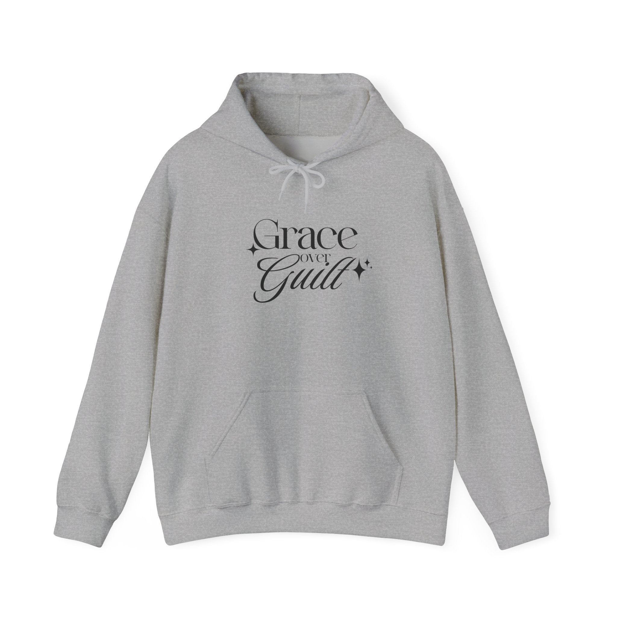 Christian Hoodie – “Grace Over Guilt” | Faith-Based Unisex Pullover