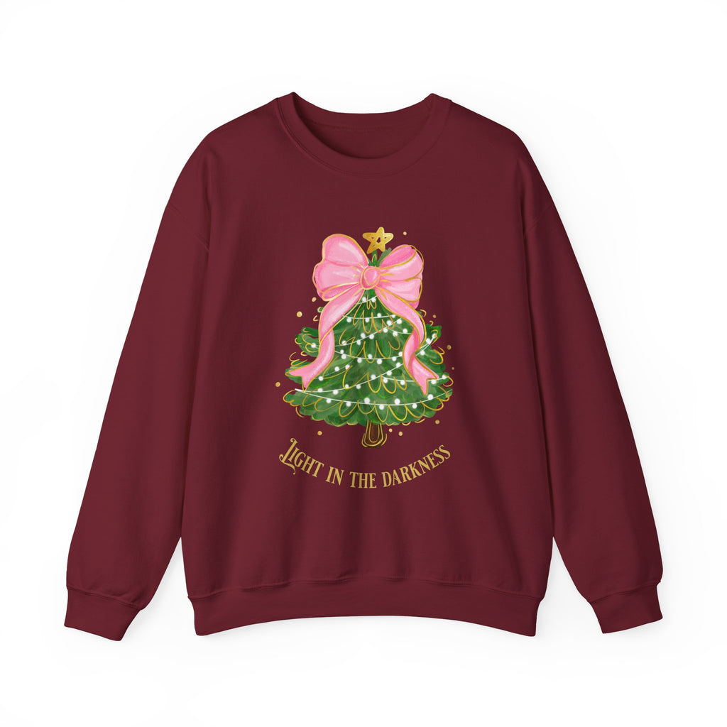 Christmas Collection – “Light in the Darkness” Sweatshirt | Christian Apparel & Gifts