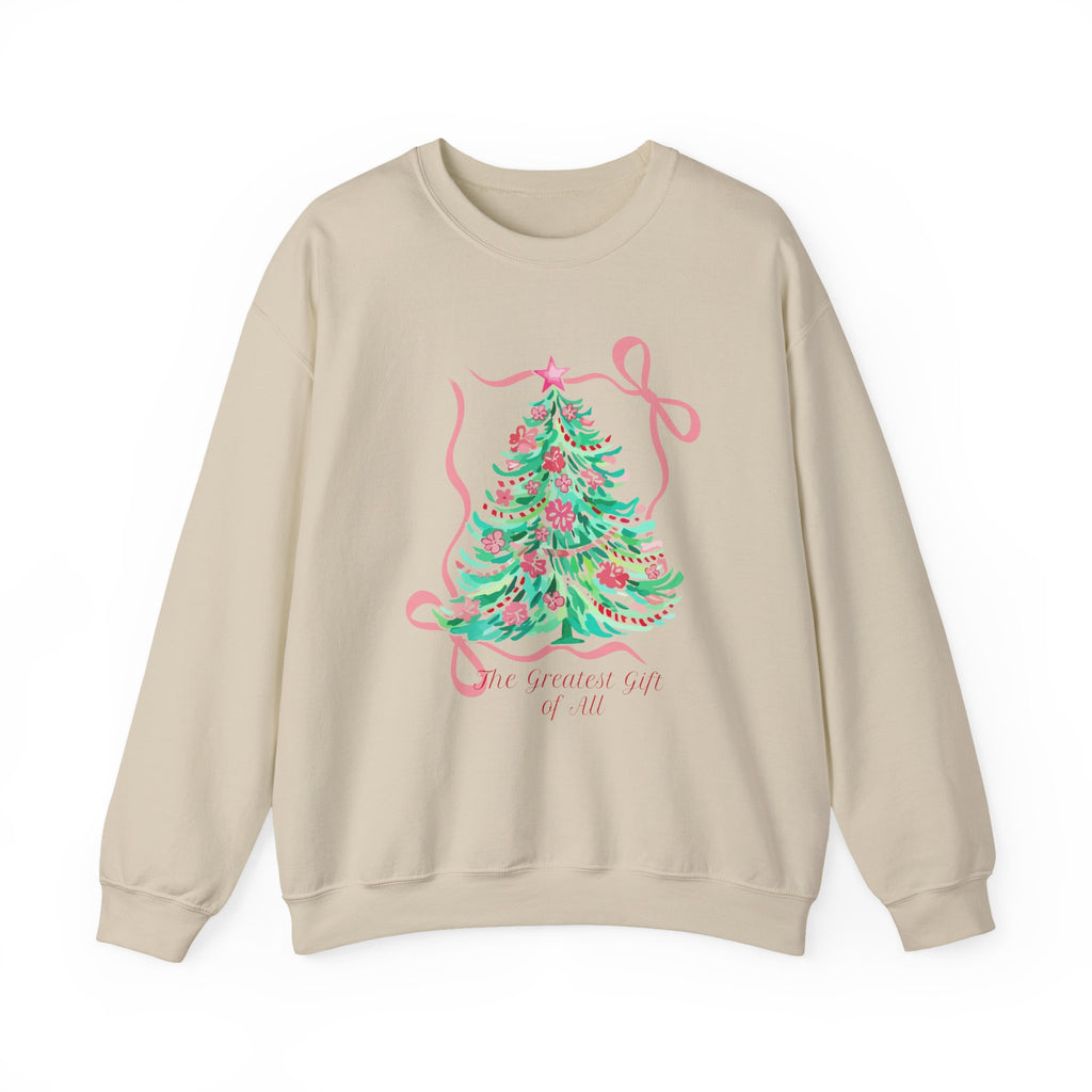 Christmas Collection – “The Greatest Gift of All” Sweatshirt | Christian Apparel & Gifts