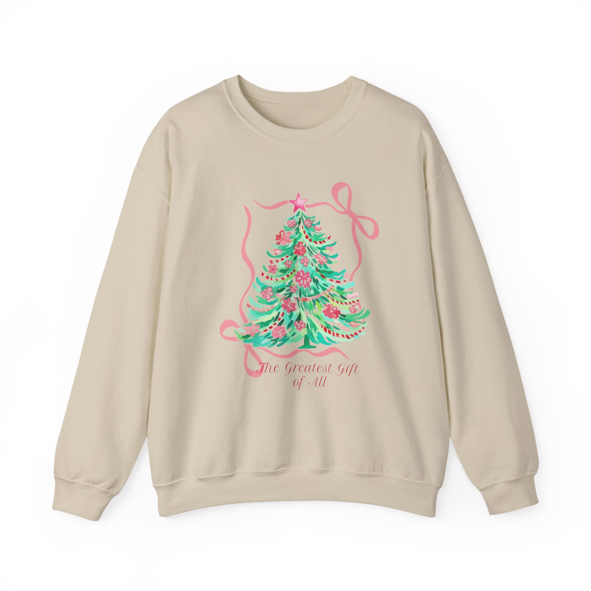 Christmas Collection – “The Greatest Gift of All” Sweatshirt | Christian Apparel & Gifts