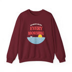 Christian Sweatshirt – “His Mercies Are New Every Morning” | Unisex Faith-Based Crewneck