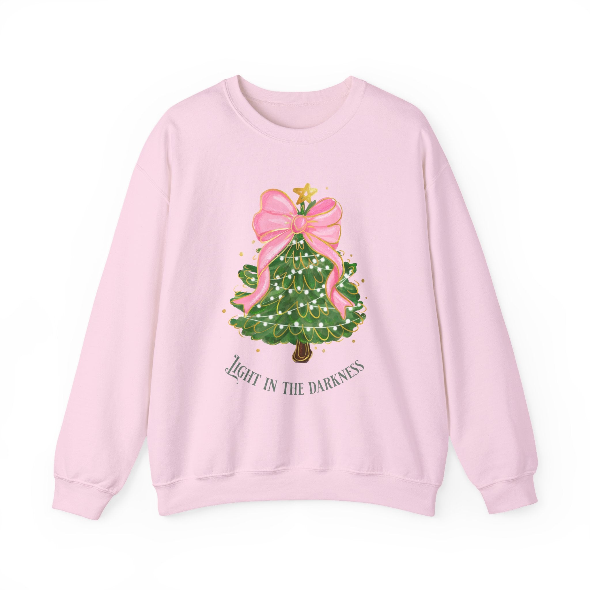 Christmas Collection – “Light in the Darkness” Sweatshirt | Christian Apparel & Gifts