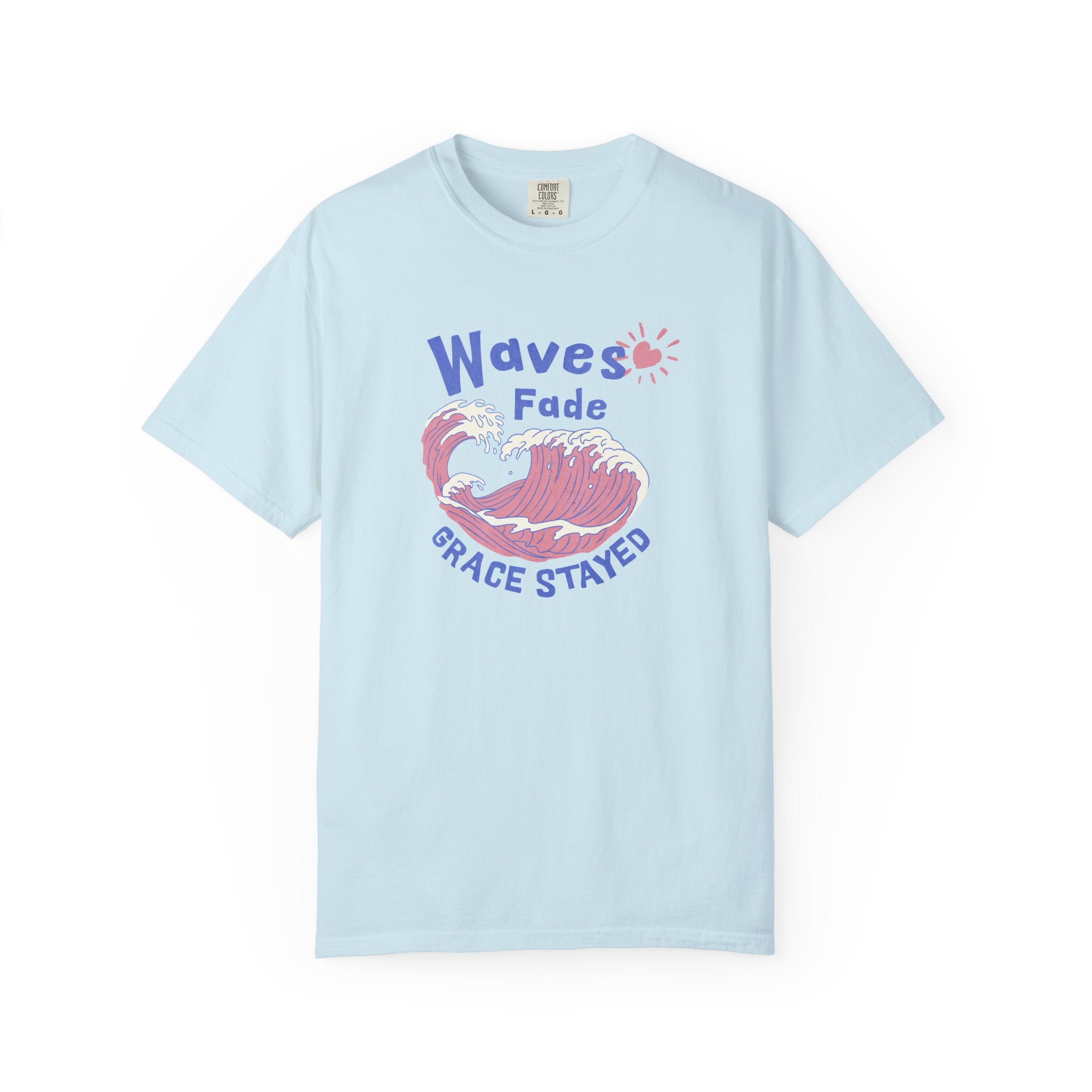 Classic Comfort Colors® 1717 Unisex T-Shirt – Wave Fades, Grace Stayed | Made in USA