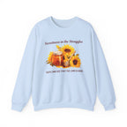 Christian Sweatshirt – “Sweetness in the Struggle” | Faith-Based Crewneck for Women