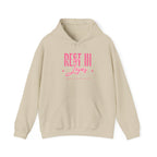 Christian Hoodie – “Rest in Jesus” | Faith-Based Unisex Pullover