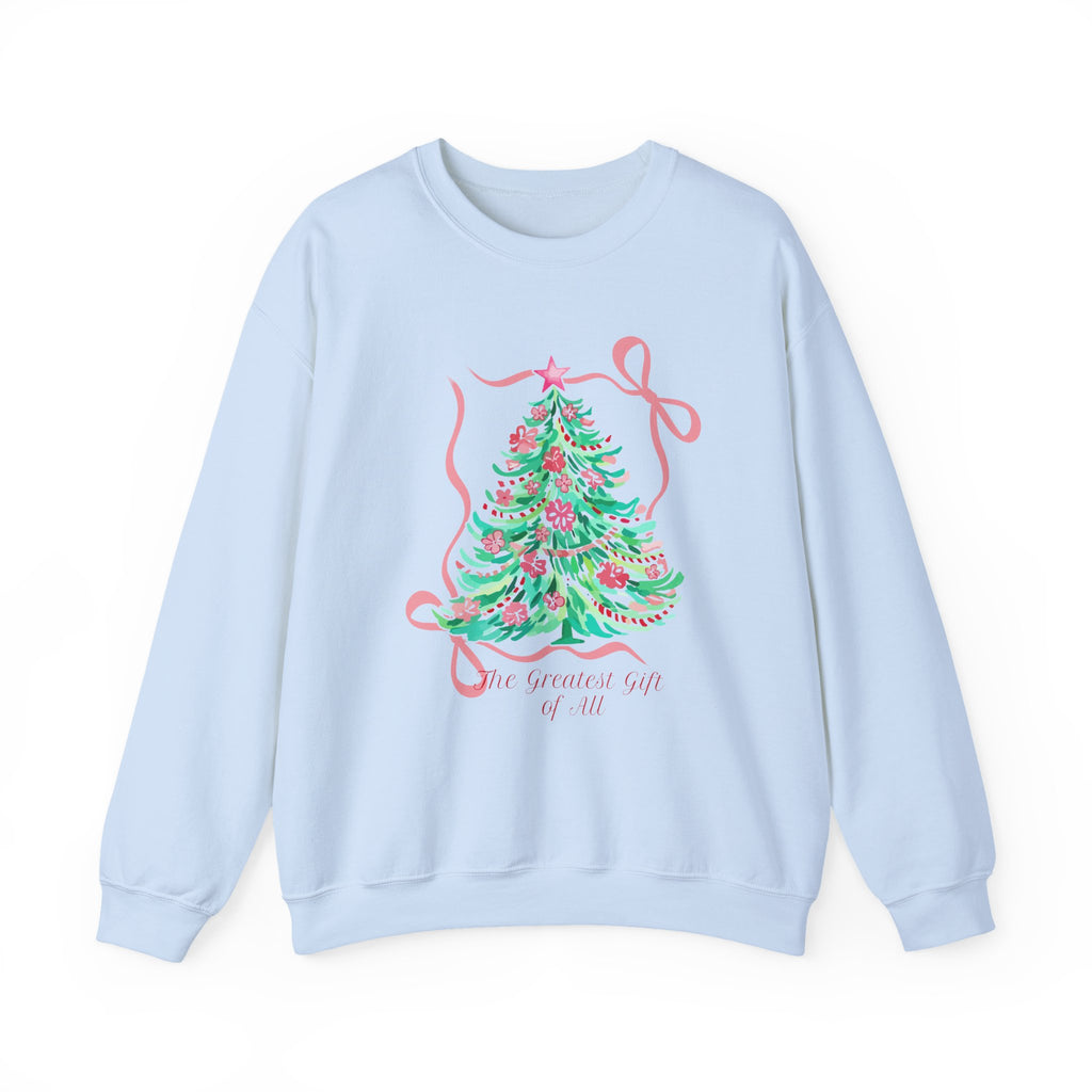 Christmas Collection – “The Greatest Gift of All” Sweatshirt | Christian Apparel & Gifts