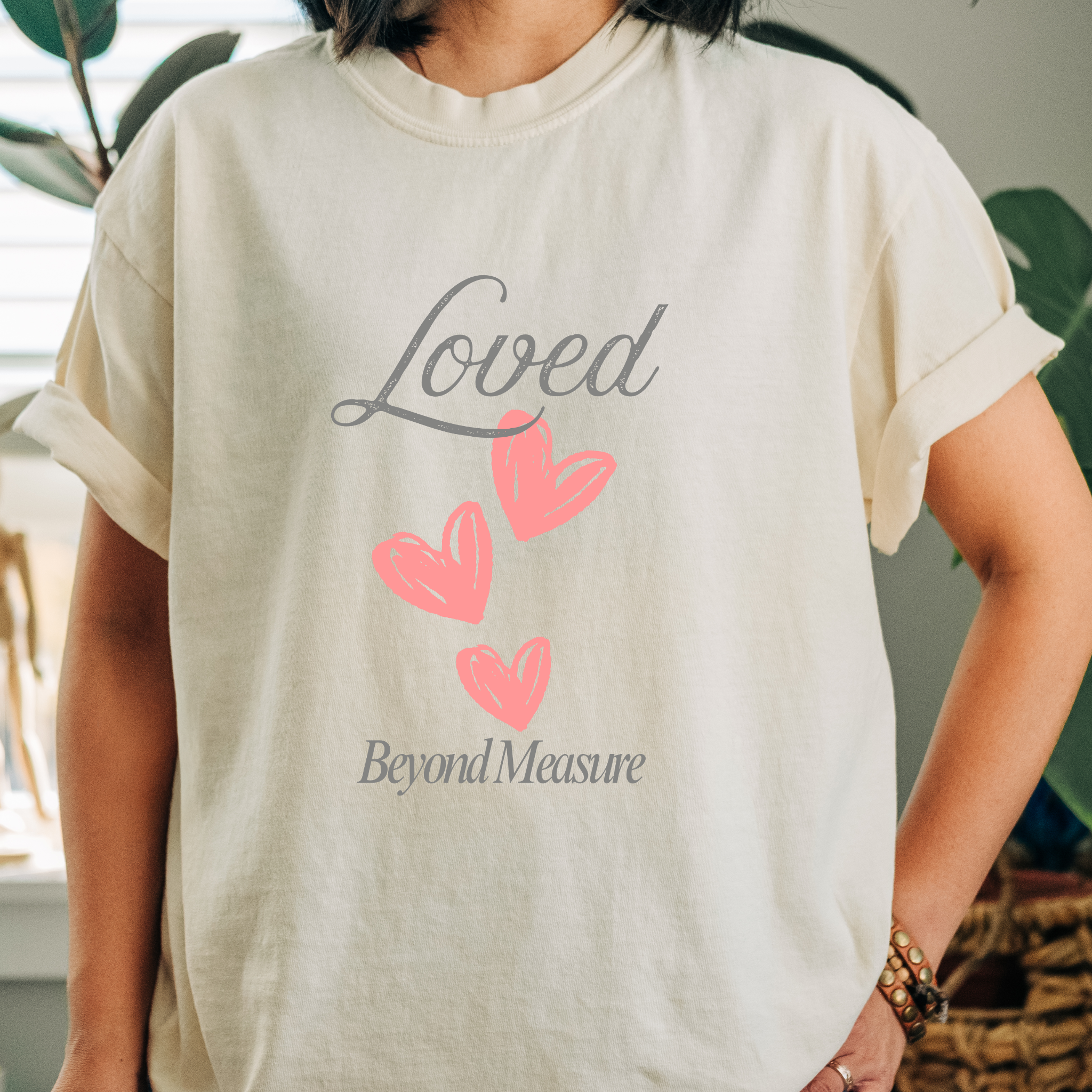 Classic Comfort Colors® 1717 Unisex T-Shirt – Loved Beyond Measure | Made in USA