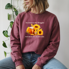 Christian Sweatshirt – “Sweetness in the Struggle” | Faith-Based Crewneck for Women