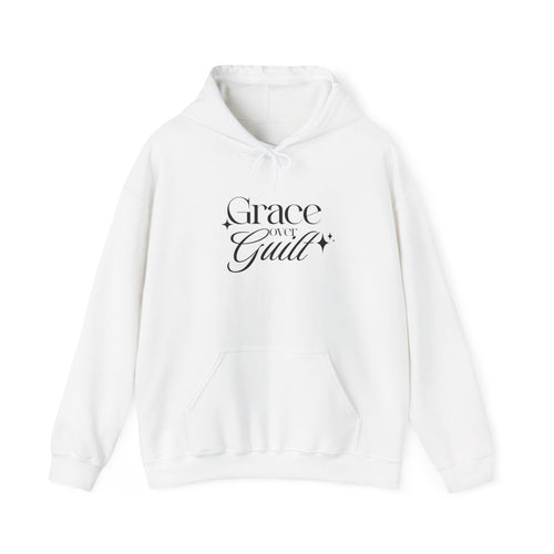 Christian Hoodie – “Grace Over Guilt” | Faith-Based Unisex Pullover