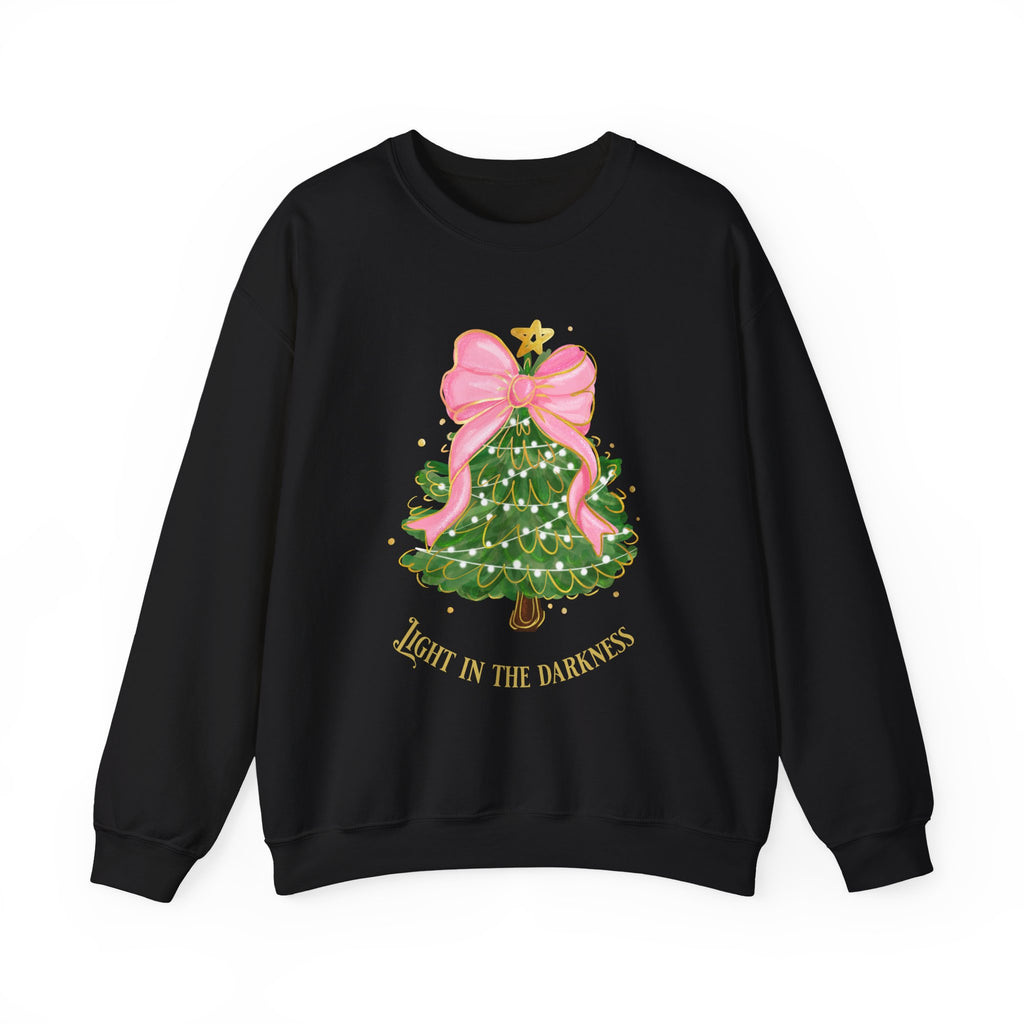Christmas Collection – “Light in the Darkness” Sweatshirt | Christian Apparel & Gifts