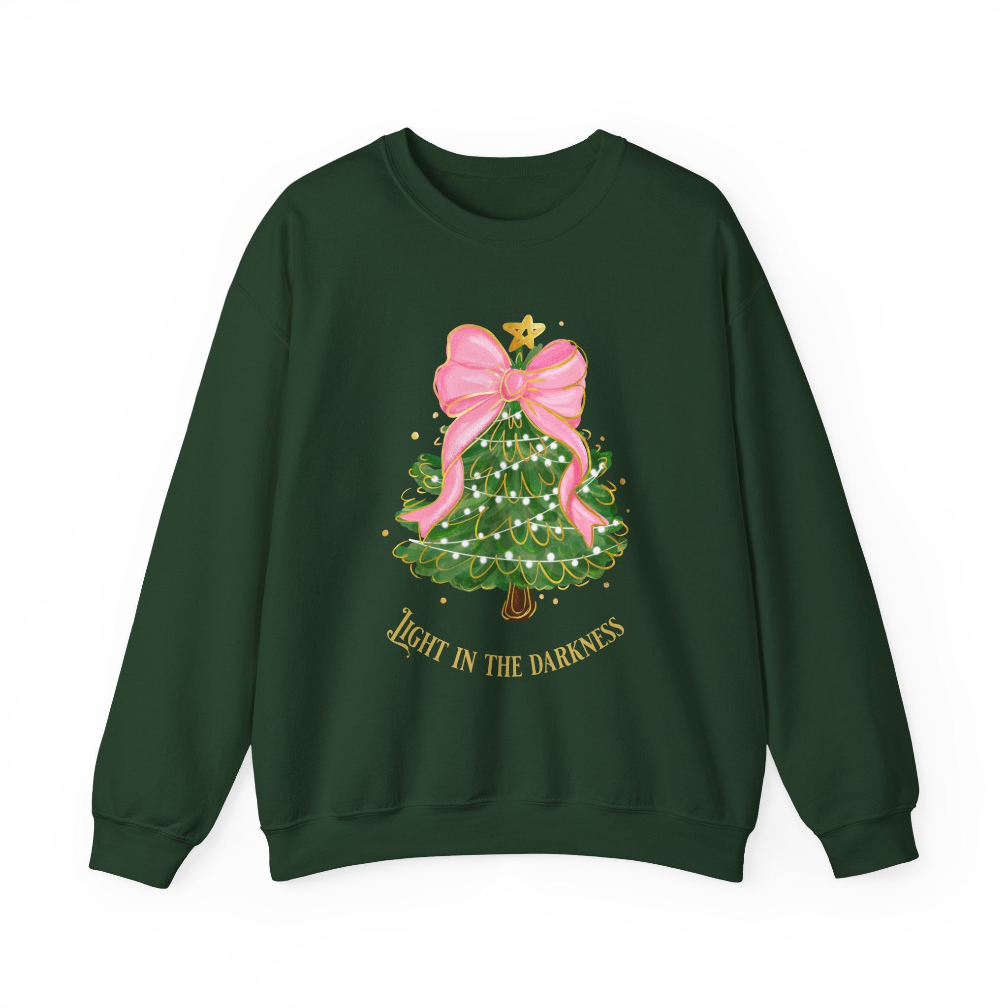 Christmas Collection – “Light in the Darkness” Sweatshirt | Christian Apparel & Gifts