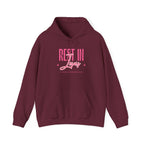 Christian Hoodie – “Rest in Jesus” | Faith-Based Unisex Pullover