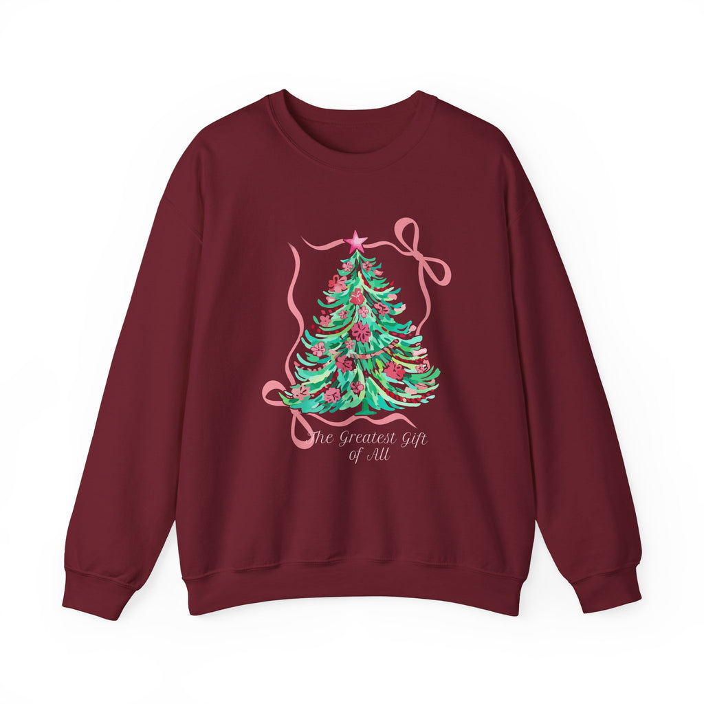Christmas Collection – “The Greatest Gift of All” Sweatshirt | Christian Apparel & Gifts