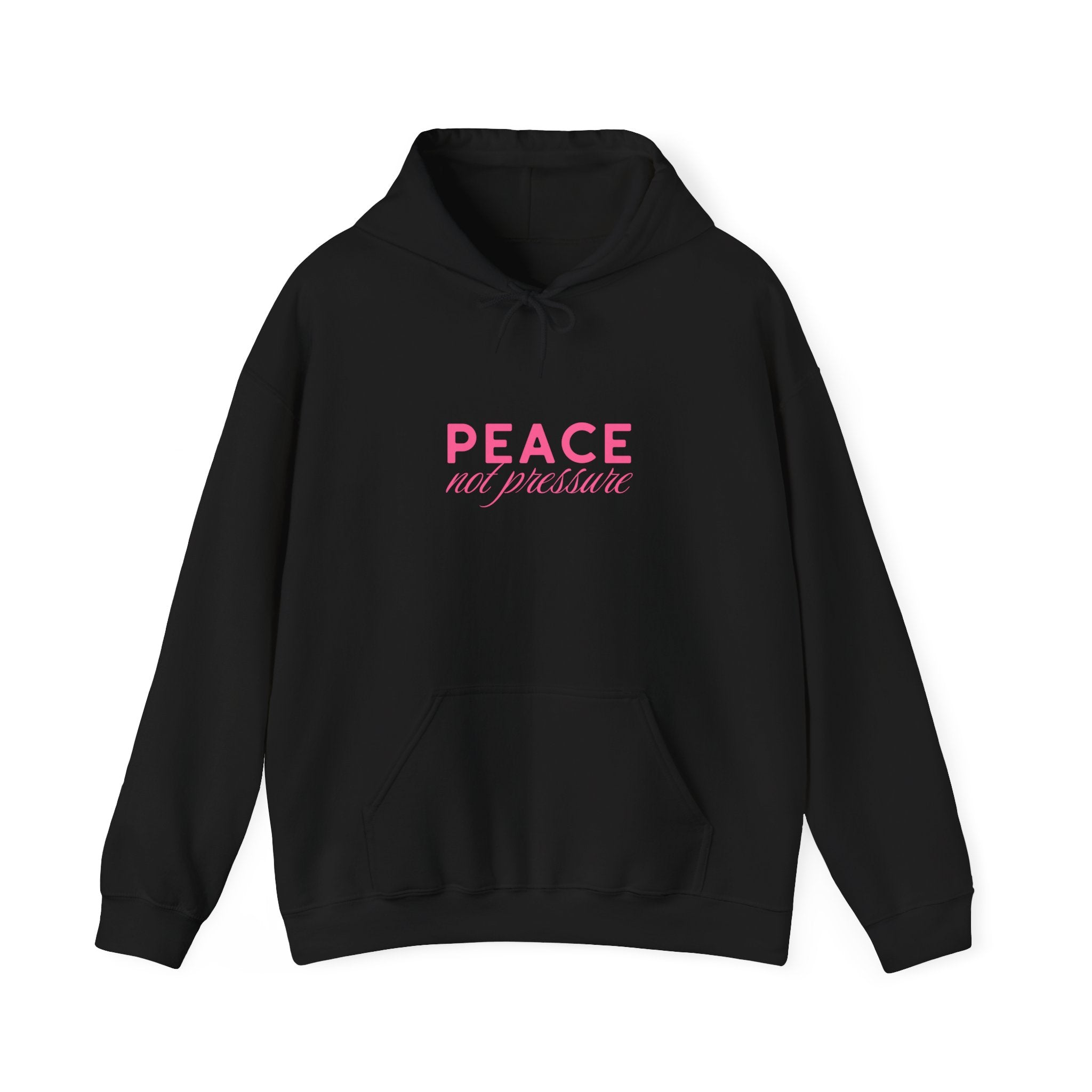 Christian Hoodie – “Peace, Not Pressure” | Faith-Based Unisex Pullover