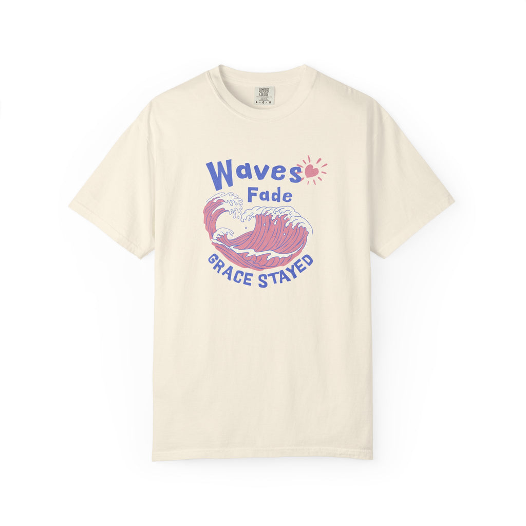 Classic Comfort Colors® 1717 Unisex T-Shirt – Wave Fades, Grace Stayed | Made in USA