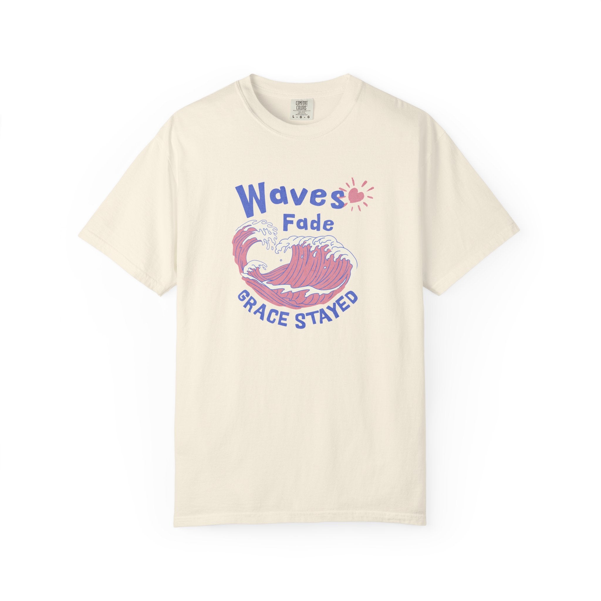 Classic Comfort Colors® 1717 Unisex T-Shirt – Wave Fades, Grace Stayed | Made in USA