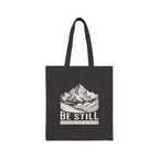 Christian Tote Bag – “Be Still and Know That He Is God” | Faith-Inspired Everyday Bag