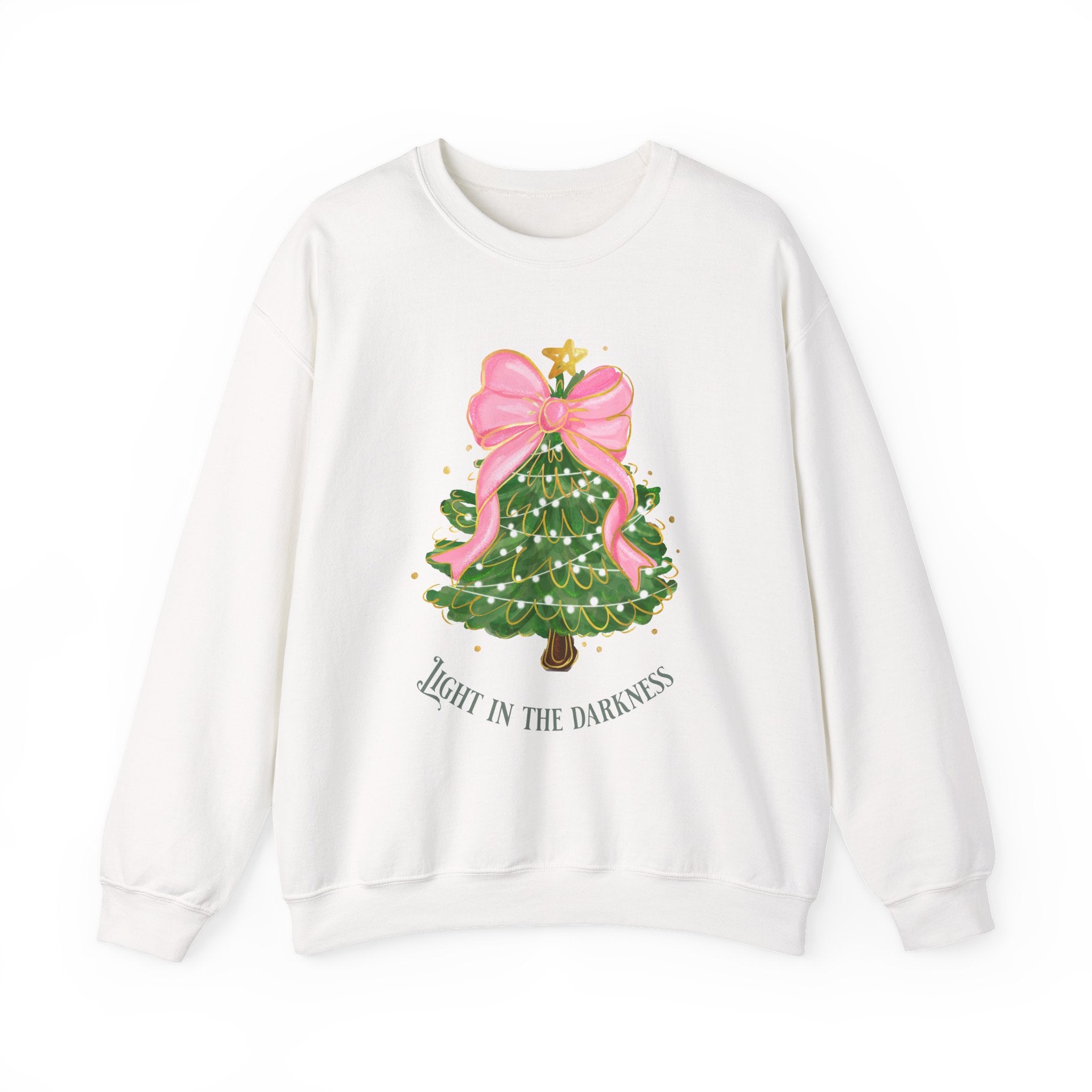 Christmas Collection – “Light in the Darkness” Sweatshirt | Christian Apparel & Gifts
