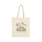 Christian Tote Bag – “Give Thanks, He Turns Wilderness into Wonders” | Faith-Inspired Everyday Bag
