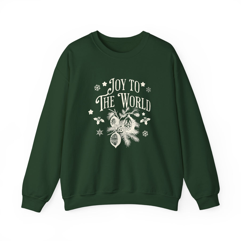 Christmas Collection – “Joy to the World” Sweatshirt | Christian Apparel & Gifts