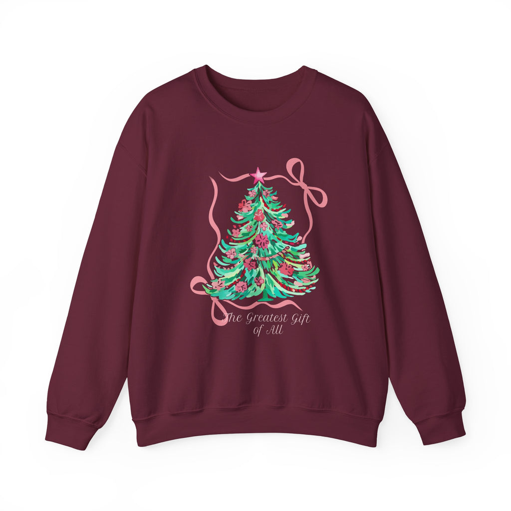 Christmas Collection – “The Greatest Gift of All” Sweatshirt | Christian Apparel & Gifts