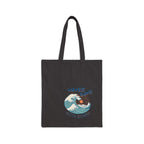 Christian Tote Bag – “Wave Roared, Faith soared” | Faith-Based Gift for Women