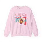 Christian Sweatshirt – “Be the Light” | Unisex Faith-Based Crewneck