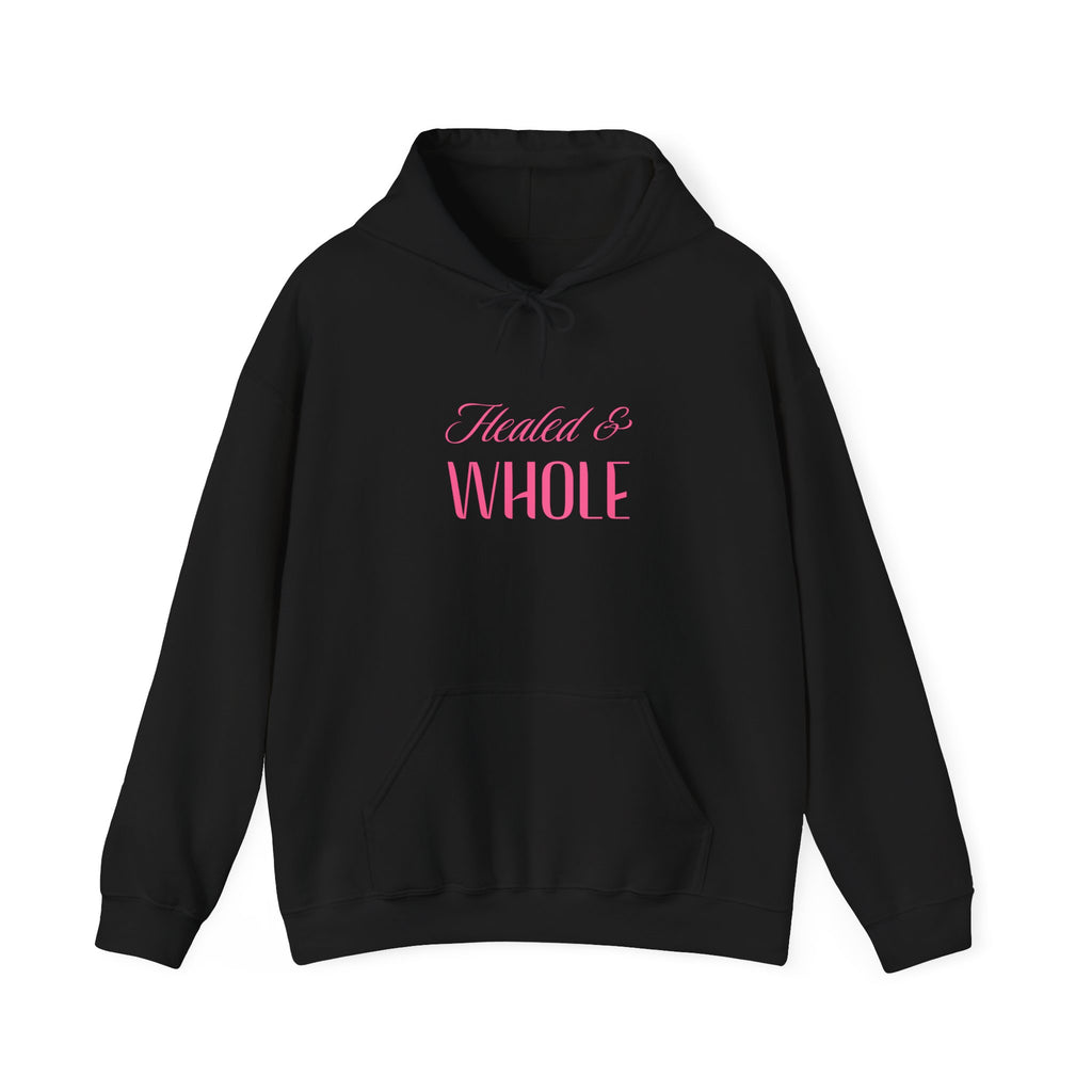 Christian Hoodie – “Healed and Whole” | Faith-Based Unisex Pullover