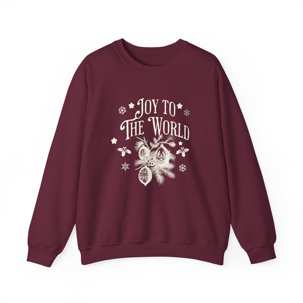 Christmas Collection – “Joy to the World” Sweatshirt | Christian Apparel & Gifts